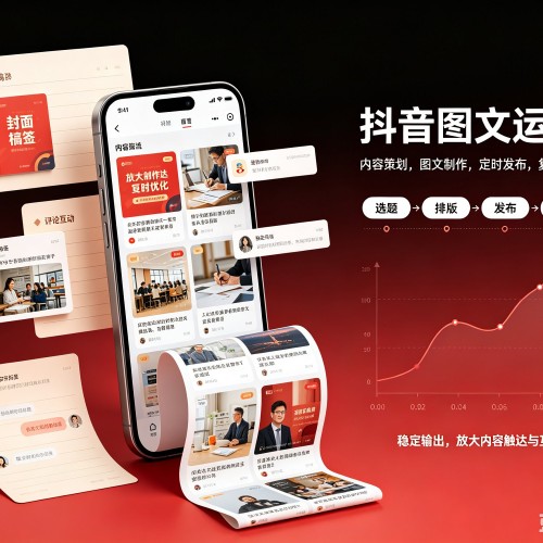 灵石抖音图文代运营服务